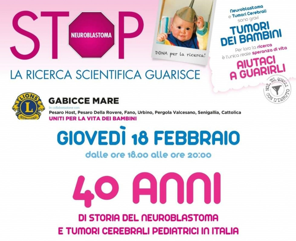 Webinar Neuroblastoma E Tumori Cerebrali Pediatrici LC 3 Circ Zona 