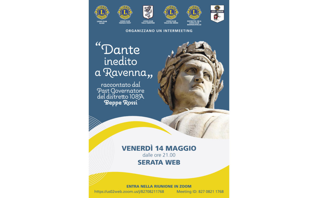 Dante inedito a Ravenna – Intermeeting, 14 maggio 2021