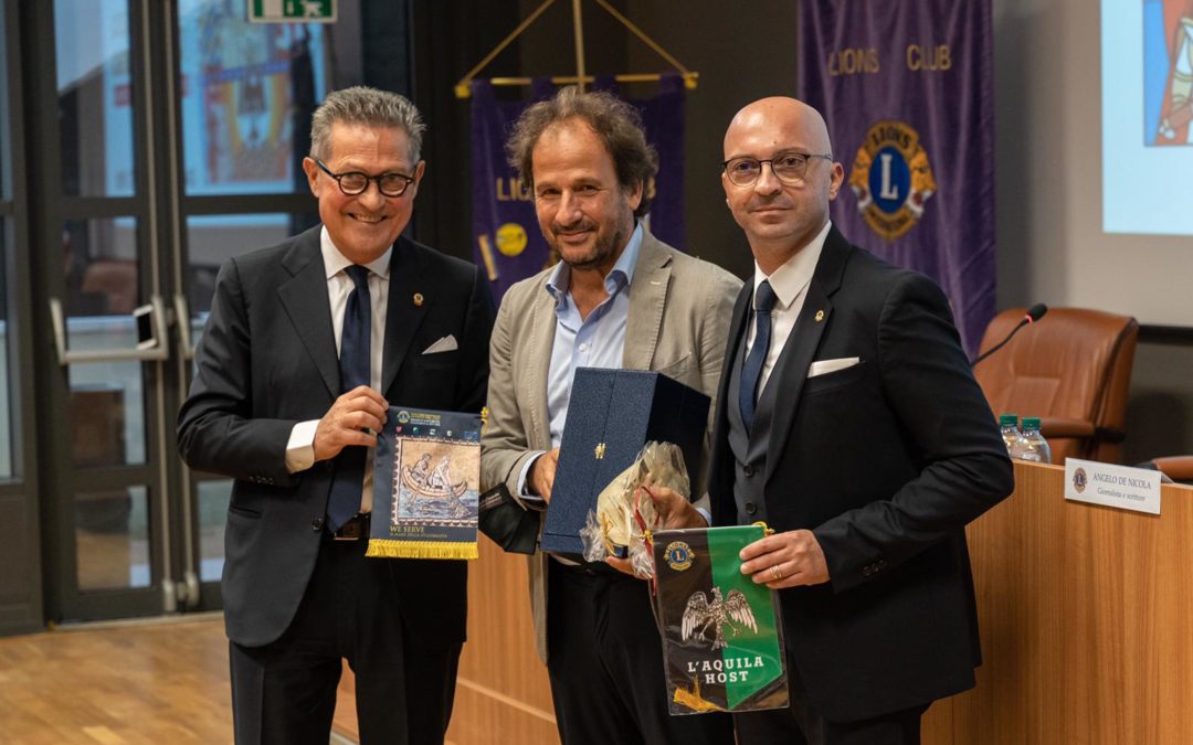 Perdonanza: premio “Croce di Celestino” a Leonardo De Amicis – LC L’Aquila, 27 agosto 2021