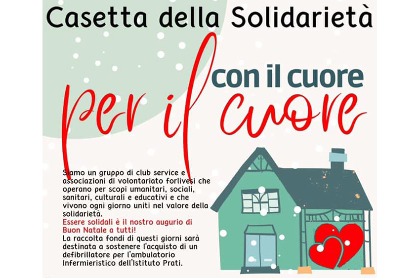 Casetta della solidarietà – LC di Forlì, 8 dicembre 2021