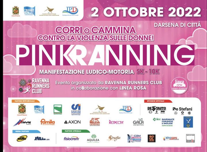 Pink ranning – LC Ravenna Romagna Padusa, 2 ottobre 2022