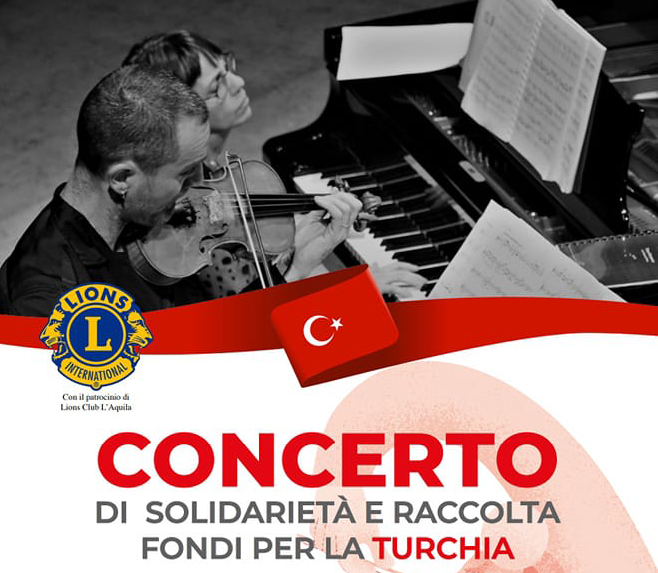 Concerto per la Turchia – LC L’Aquila, 11 marzo 2023