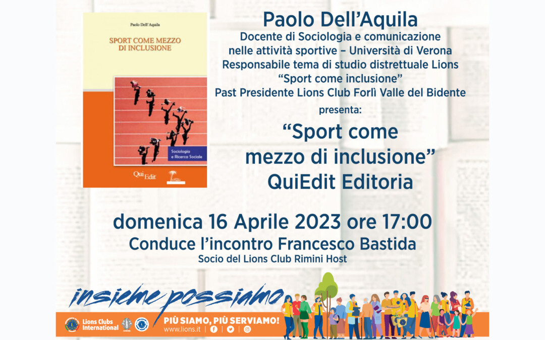 Sport come mezzo d’inclusione – LC Rimini Host, 16 aprile 2023